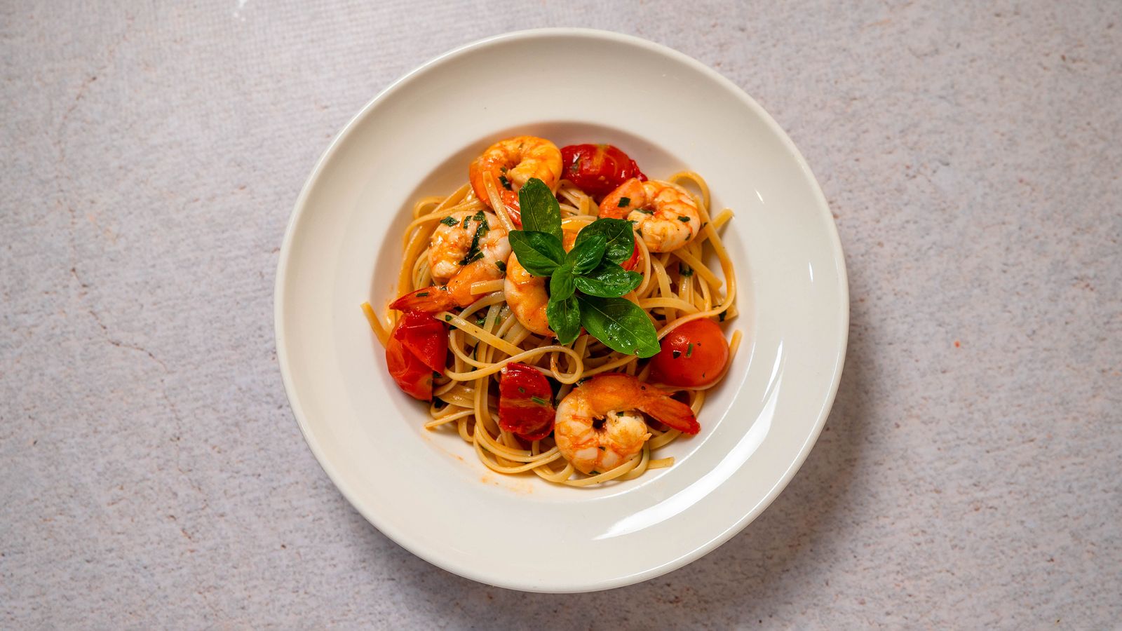 Shrimp Linguine